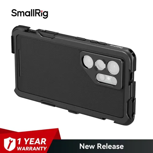 SmallRig Mobile Video Cage Kit für Samsung S25 Ultra 5254 - Praktisches Handytaschen-Kit zur stabilen Befestigung und zum Schutz Ihres Samsung S25 Ultra. Ideal für kreative Videoaufnahmen und professionellen Einsatz.