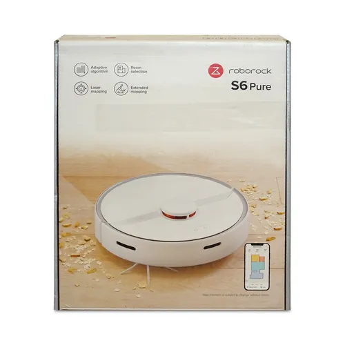 Roborock S6 Pure White – Intelligenter Saugroboter - Erleben Sie den Roborock S6: Sprachsteuerung, präzise Raumkarten und individuelle Reinigungsmodi. Mit 2000 Pa Saugleistung und smarten Sensoren für optimale Reinigungsergebnisse.