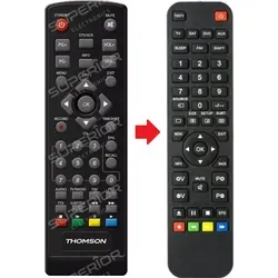 Ersatz Fernbedienung für TechniSat S1, S2, S1+, S2+, K1, PVR235S - Vielseitige Ersatzfernbedienung, kompatibel mit mehreren TechniSat-Modellen. Sofort einsatzbereit und einfach zu bedienen – die perfekte Lösung für Ihre Mediensteuerung!