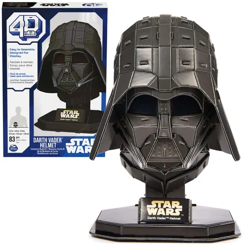 Puzzle 4D Build Star Wars Darth Vader Helm 3D Modell Figur zum Zusammenbauen