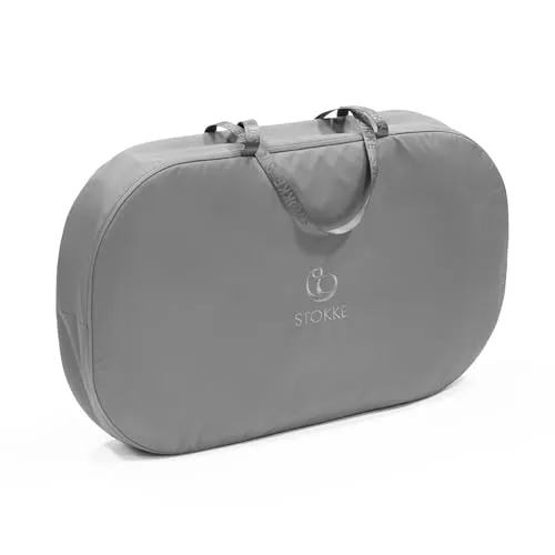 Stokke® Snoozi™ Bag Grey - Komfortable Spiel- und Reisetasche für Kinder, ideal für unterwegs, mit weichem Material und praktischem Design.