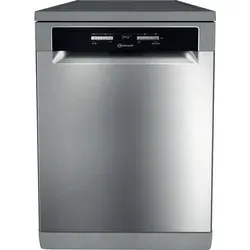 Bauknecht B0F D651A X Edelstahl Geschirrspüler - Freistehender Geschirrspüler mit 8 Spülprogrammen und Energieeffizienzklasse B – ideal für effizientes Spülen und schonenden Wasserverbrauch.
