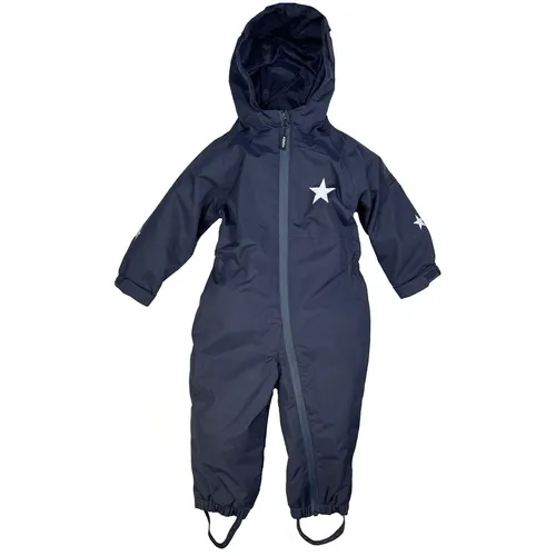 BMS Kinder Softlan Overall (Größe 74, blau) - Overalls für Kinder, wind- und wasserfester Schutz mit toller Passform für outdoorbegeisterte Kids.