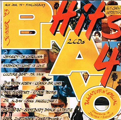 Bravo Hits 4: Die besten Pop-Hits der 90er - Pop-Compilation mit den größten Chart-Hits, perfekt für nostalgische Partys und Musikliebhaber.