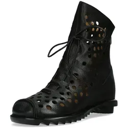 LAURA VITA CYRIELLE NOIR Schnürstiefel schwarz 39 EU - Elegante Schnürstiefel aus Glattleder in Größe 39, ideal für stilvolle Auftritte. Komfortabel und vielseitig kombinierbar.