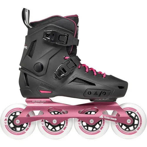 ROLLERBLADE LIGHTNING 90 W Inline Skate 2025 - Fitness Skates mit optimalem Halt und Komfort, ideal für Speed und Kontrolle dank 90-mm-Rollen und anpassbarem Footboard Sizer für perfekte Passform.
