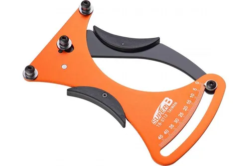 SUPER-B Unisex-Adult Misuratore Tensione Raggi Arancio, Schwarz, Einheitsgröße - Sportgeräte-Matten, hält kühl und bequem für zusätzlichen Komfort beim Training