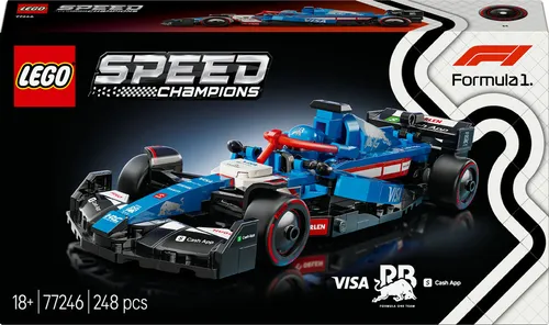 LEGO Speed Champions Visa Cash App RB VCARB 01 F1® Rennauto - 77246 - Spielzeug: Bauset für Erwachsene, perfekt für Formel 1® Fans, mit authentischen Designdetails und ideal zum Sammeln und Ausstellen.
