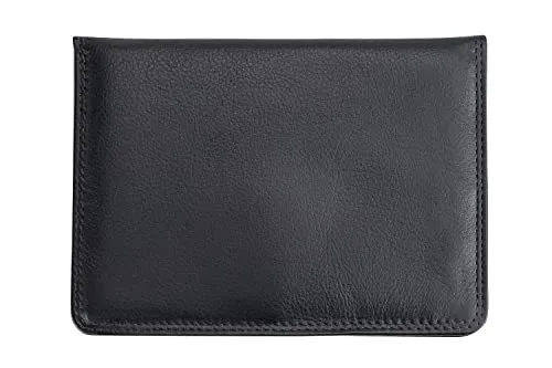 Josephine Osthoff Ausweisetui Reisepasshülle hochformat - Elegantes Leder-Dokumentenetui für Damen, ideal zum Schutz von Ausweisen und Pässen, in stilvollem Marineblau.