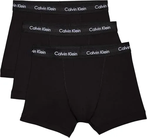 Calvin Klein Herren 3er-Pack Hüft-Shorts - Cotton Stretch, Mehrfarbig - Retroshorts für Herren aus weicher Stretch-Baumwolle, ideal für Alltag und Sport. Mit CK-Branding und klassischem Elastikbund für optimalen Tragekomfort.