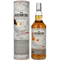 Ardmore Triple Wood - Peated - 1,0 Liter - Exklusiver Single Malt Whisky, dreifach gereift für ein einzigartiges Geschmacksprofil mit fruchtiger Süße und Torfrauch, ideal für Whisky-Liebhaber.