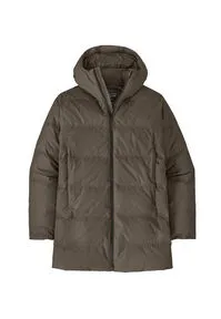 Patagonia Jackson Glacier Parka - Brauner Daunen-Parka Gr. M - Wetterfester Daunen-Parka in Braun, Größe M. Ideal für Wanderungen und den Alltag. Genießen Sie die isolierenden Eigenschaften und die PFC-/PFAS-freie Verarbeitung. Hochwertiges Material für besten Komfort.