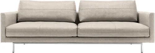 Creation BY ROLF BENZ 3,5-Sitzer CR.414, Designsofa, edles Sofa, Loungesofa, Ledersofa, klares Design, aus Leder oder Chenille, erstklassiger Sitzkomfort, legere Polsterung