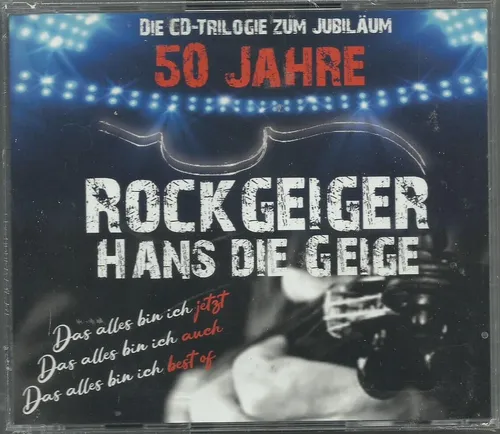 Hans Die Geige: 50 Jahre Rockgeiger Hans die Geige,CD Trilogie -   - (AudioCDs