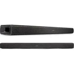 Denon DHT 2.1 TV Soundbar mit Subwoofer – 3D-Klang für Ihr Heimkino - Erleben Sie mit der Denon DHT 2.1 Soundbar raumfüllenden 3D-Sound und kraftvollen Bass dank integriertem Subwoofer. Einfache Verbindung über HDMI ARC und Bluetooth für kabelloses Streaming.