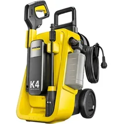 Kärcher Hochdruckreiniger K4 Comfort Premium - Leistungsstarker Hochdruckreiniger für die effiziente Reinigung von Haus und Auto. Mit praktischem Schlauchaufroller und flexibler Multi-Düse für vielseitige Anwendung.