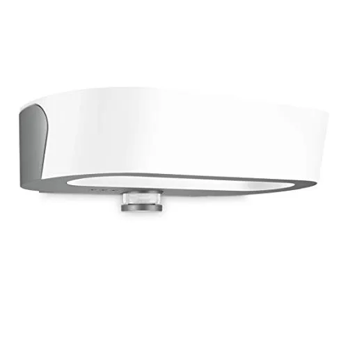 Steinel LED Außenwandleuchte L 710 S Anthrazit - Energiesparende Up-Downlight-Wandlampe mit 8,3 W und 729 lm, ausgestattet mit 360° Bewegungssensor und individuell einstellbarem Nachtlicht für optimale Sicherheit und Atmosphäre.