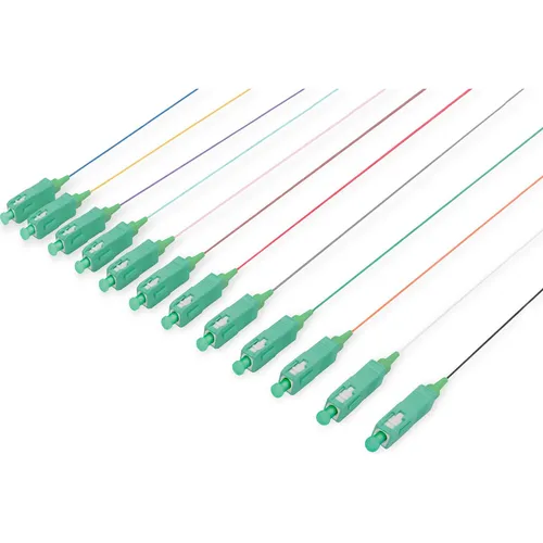Digitus durchgefärbte SC (APC) simplex OS2 Pigtails (2 m) (DK-292219-02-APC)