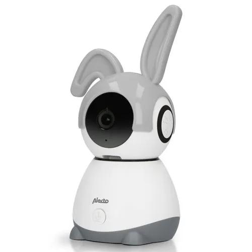 Alecto Smartbaby10 - Babyphone mit WLAN-Verbindung für Smartphone und Tablet, ermöglicht mehrere Bildschirme, Bewegungserkennung und Talk-Back-Funktion, ideal für die sichere Überwachung deines Kindes.
