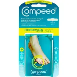 Compeed Feuchtigkeitsspendende Hühneraugenpflaster 6 ST
