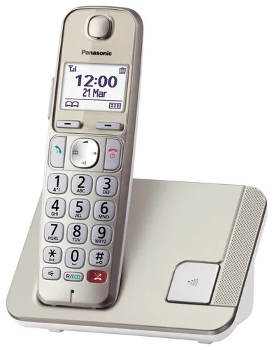 Panasonic KX-TGE250GN - Schnurloses DECT-Telefon, moderne Technik für kabellose Kommunikation und hohe Benutzerfreundlichkeit