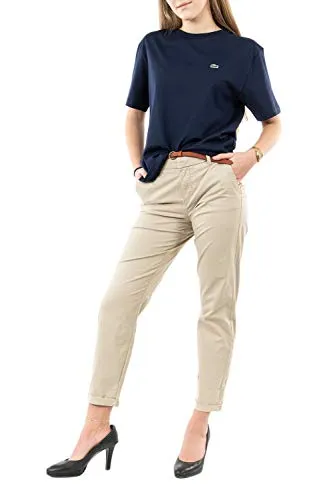 ONLBIANA Life Cotton Belt Chino CC PNT - Damen-Hosen mit besserem Baumwollanteil, nachhaltig produziert und Teil der Better Cotton Initiative für umweltbewusste Mode.