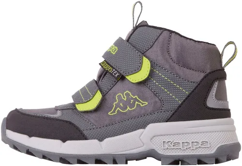 Kappa Kinder Winterboots AIKO TEX KIDS | Robuster Outdoor Winterstiefel mit Klettverschluss - Wanderschuhe für kleine Abenteurer, wasserabweisend und ideal für kalte Tage.