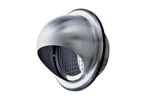 Maico Edelstahl-Lufthauben LH-V2A 15 - Edelstahl-Lufthaube DN 150 für Außen- und Fortluft, ideal für Be- und Entlüftung mit robustem, gebürstetem Edelstahl-Design.
