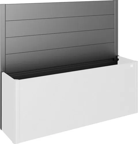 Sichtschutzelement für Hochbeet DaVinci dunkelgrau-metallic - Zäune, hochwertiges Sichtschutzelement für mehr Privatsphäre und optimalen Schutz in Ihrem Garten.
