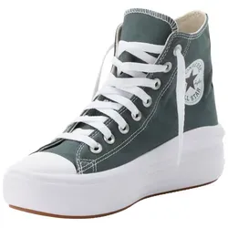 Converse CHUCK TAYLOR ALL STAR MOVE PLATFORM Sneaker grün 39 EU - Sportliche Sneaker in knöchelhohem Design, mit trendiger Plattformsohle für zusätzlichen Komfort und Stil.