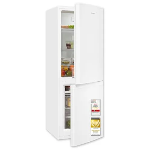 Exquisit Kühl-Gefrierkombination KGC5232-60-E-040E - Kühlschrank mit 173 l Nutzinhalt, 4-Sterne-Gefrieren und Alarm-Funktion, ideal für Familien mit viel Platz und flexibler Anpassung.
