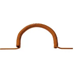 Bachmann Wendelleitung HO7BQ-F 3x1,5qmm - Diverse B: Flexibles Spiralkabel mit 500mm und 2500mm Länge, ideal für vielseitige Stromverbindungen in verschiedenen Anwendungen.