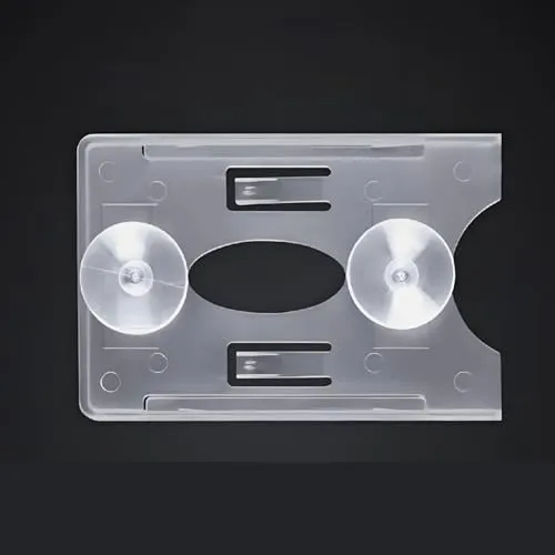 Gammaeon Transparent Slot Kartenhalter Autokarte Organizer Langlebiger Ausweishalter Für Windschutzscheiben Glas kartenhalter Für Autozubehör