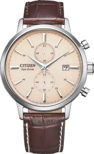 CITIZEN Herren Analog Quarz Uhr CA7061-26X - Armbanduhr für Herren mit Eco-Drive Technologie, umweltfreundlich und wartungsfrei, mit 5 bar Wasserdichtigkeit und 210 Tagen Gangreserve