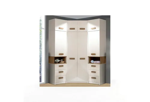 Marmex Möbel Schrank-Set Grant G14 - Schranksysteme für Kinder- und Jugendzimmer, mit Soft-Close-Türen und Vollauszug der Schubladen für höchsten Komfort und Funktionalität.
