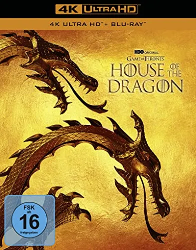 House of the Dragon - Staffel 1 | 4K UHD BluRay - Filme: Erleben Sie die epische Vorgeschichte von Game of Thrones in atemberaubender 4K UHD-Qualität, inklusive Blu-ray und exklusiven Bonusmaterialien.