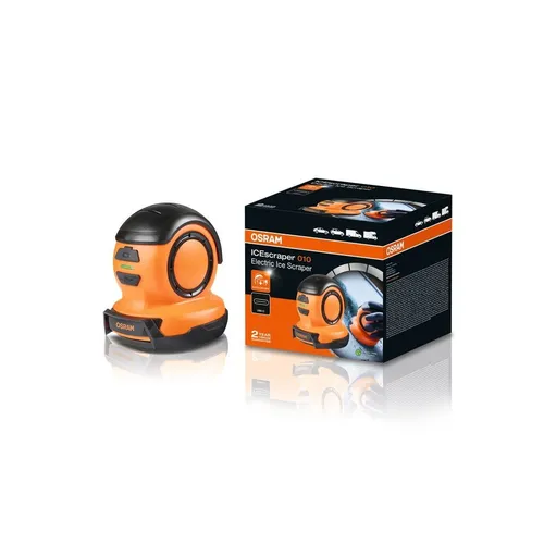 OSRAM Eiskratzer ICEscraper 010, elektrisch und kabellos - Elektrischer Eiskratzer mit Lithium-Ionen Akku, entfernt hartnäckige Eisbildung mühelos. Ideal für den Winter, einfach per USB-C aufladbar.