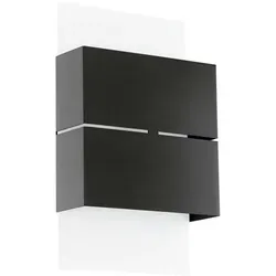 Licht-Erlebnisse Wandleuchte KIBEA Anthrazit, Stahl verzinkt, modern, LED LE29831
