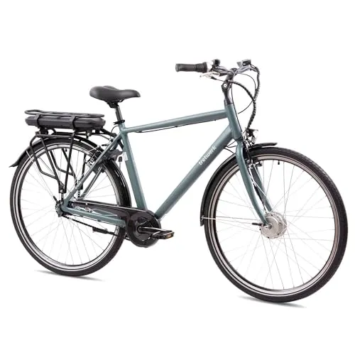E-Bike TRETWERK "Mystic" Gr. 53, grün - Pedelec für Damen und Herren - E-Bikes, Ideal für Pendler und Abenteurer, bis zu 100 km Reichweite dank leistungsstarkem Ananda Motor und Greenway Akku.