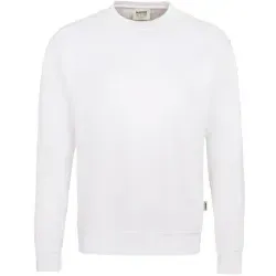 HAKRO Sweatshirt Premium 471, Weiß, Größe XS - Unisex Sweatshirt aus pflegeleichter Baumwoll-Polyester-Mischung, mit flauschiger Innenseite und formstabilen Bündchen. Ideal für höchste Ansprüche in der Kategorie Arbeits- & Schutzkleidung.