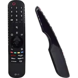 LG AN-MR24GA Voice Remote - Original Fernbedienung - Ersatzfernbedienung für LG TVs, sofort einsatzbereit ohne Programmierung. Kompatibel mit zahlreichen OLED und QNED Modellen.