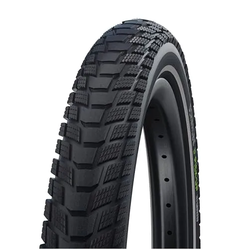 Schwalbe Pick-Up Super Defense Fair Rubber 20" Drahtreifen - Fahrradreifen mit besonders robustem Pannenschutz und umweltfreundlichem Material, ideal für sichere Fahrten im städtischen Umfeld.
