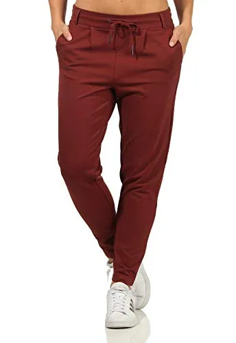 ONLY Damen Onlpoptrash Life Easy Col Pant PNT Noos Trousers 15115847,Fired Brick,XS / 34L