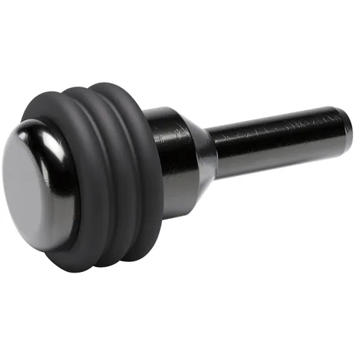 ITALIANA FERRAMENTA Glasbodenträger Petra zum Stecken, Bohr ø3 mm, vern. schwarz