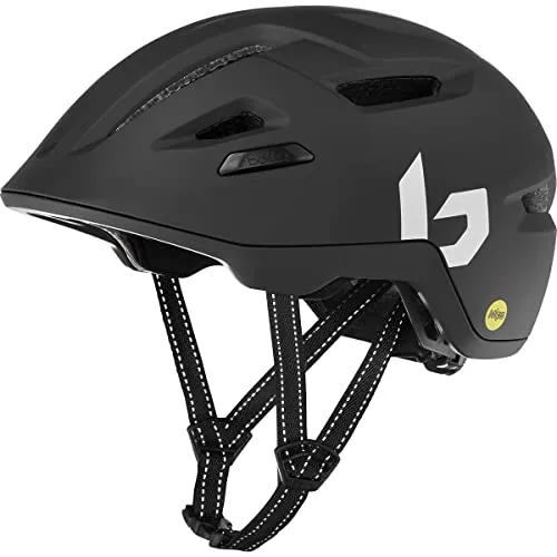 Bollé Stance MIPS Fahrradhelm, Schwarz Matt, Größe Large - Unisex Fahrradhelm mit innovativem MIPS-Sicherheitssystem für optimalen Schutz und Komfort beim Radfahren.