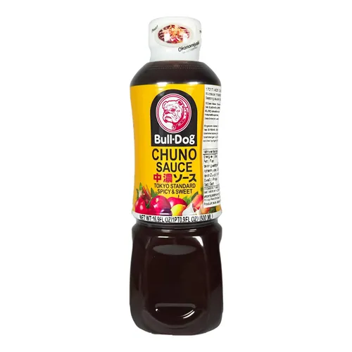 Bulldog Chuno Sauce 500ml Japanische Sauce  Bull Dog Seasoning Sauce