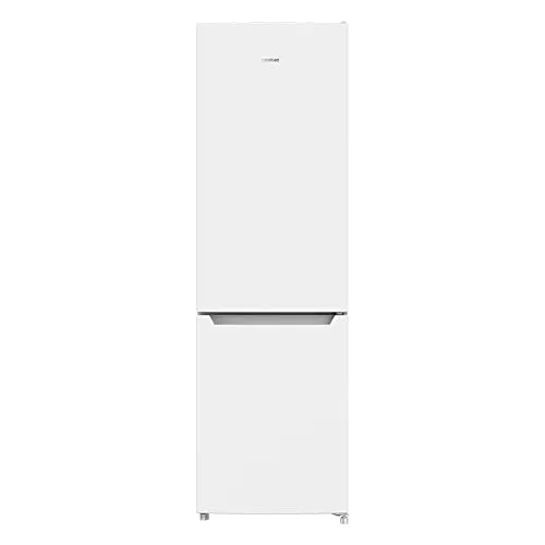Cecotec Frigorífico Combi 2 Puertas Bolero CoolMarket 250 - Kühlschrank mit 250 L, Total No Frost und Multi Air Flow für optimale Lebensmittelhaltung, energieeffizient und mit umkehrbarer Tür für flexible Platzierung.