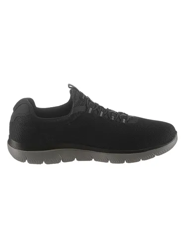 Skechers Men's Summits Trainers, Black (Black/Charcoal) - Bequeme Herren-Sneaker - Herren-Sneaker aus atmungsaktivem Mesh und Synthetik, perfekt für den Alltag und Sport.