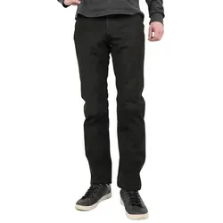 Maddox Herren Lederhose Laurin - Lammnubuk Schwarz, Größe 60 - Klassische Herren Lederhose aus hochwertigem Lammnubukleder, ideal für besondere Anlässe. Mit drei Vordertaschen und zwei Gesäßtaschen bietet sie praktischen Stauraum.