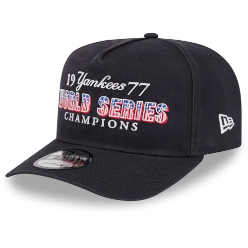 New Era 9Fifty A-Frame Cap - HISTORIC New York Yankees - Herren Snapback Cap in Navy, aus 100% Baumwolle. Ideal für sportliche Freizeitaktivitäten und perfekt für den Sommer.